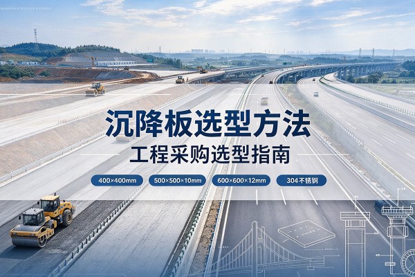 东昌府沉降板选择方法