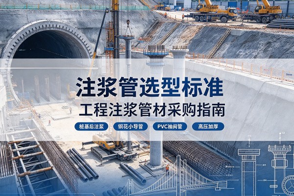 东昌府注浆管选型标准