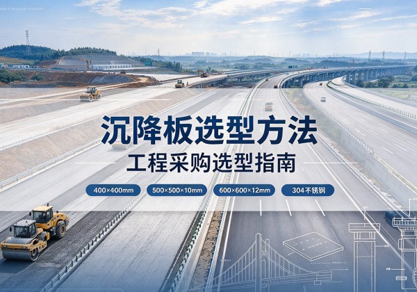 东昌府沉降板选择方法
